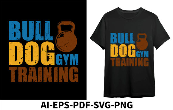 BULL DOG GYM TRAINING Design Review for Embroidery