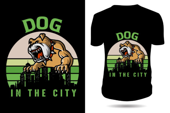 Dog in the City Tshirt Design Template: A Designer's Honest Take