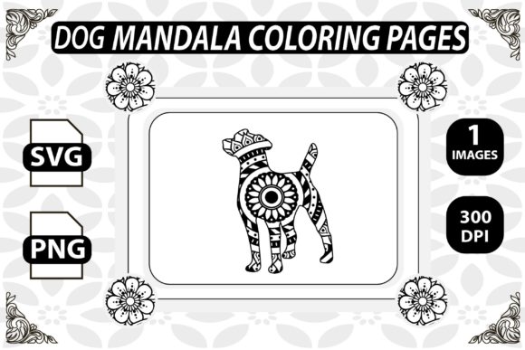 Dog Mandala Coloring Book – KDP Interior Review