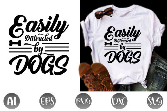 Dog T Shirt Typography