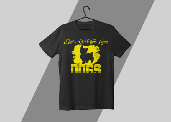 Just a Girl Who Loves Dog T-Shirt Design Review