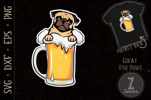 Pug Dog Beer Drinking Party: A Designer's Review